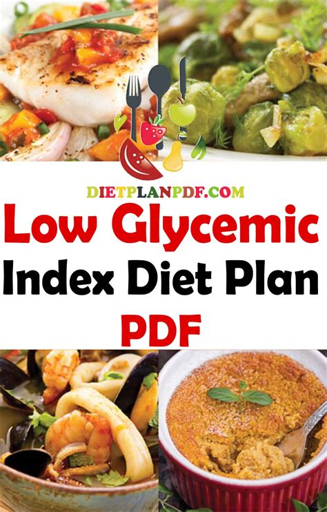 Low Glycemic Index Diet Meal Plan Pdf ‣ Diet Plan Pdf