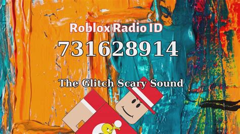 The Glitch Scary Sound Roblox ID Roblox Radio Code YouTube