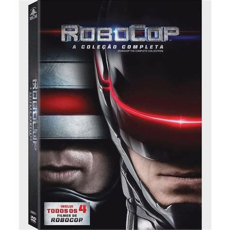Robocop Quadrilogia Box Dvd Coleção Com 4 Filmes Lacrado em Promoção