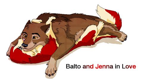 Balto And Jenna In Love By Grypwolf Fan On Deviantart