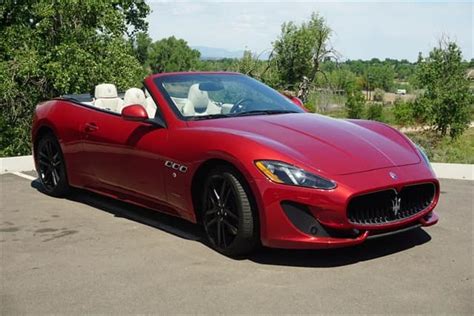 Maserati Granturismo Convertible Gently Used Available Near Denver