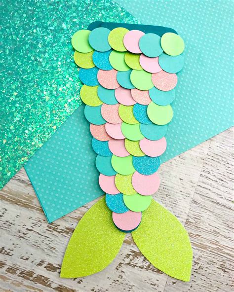 Easy Mermaid Tail Craft Stylish Cravings Easy To Make Crafts
