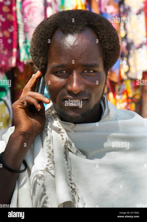 Portrait Of A Karrayyu Man With Traditional Gunfura Hairstyle Talking