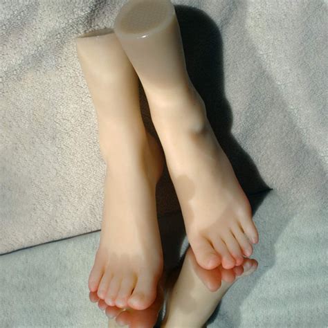 Buy Silicone Realistic Foot Realistic Silicone Mannequin Foot 37 Female Feet Mannequin Silicone