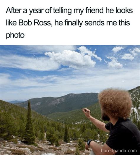 30 Bob Ross Memes That Show He Truly Was The Best TWBLOWMYMIND