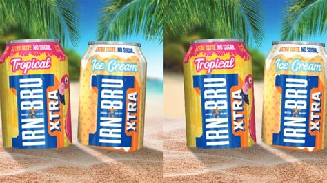 Irn Bru Xtra Launches Ice Cream And Tropical Varieties To Drive Summer Sales