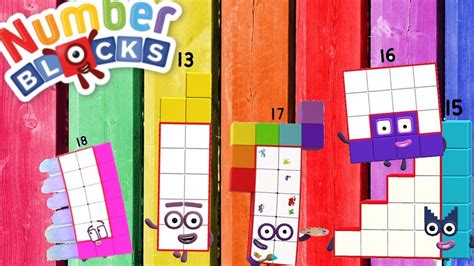 Numberblocks Learn To Count From 1 To 10 Youtube Cuitan Dokter