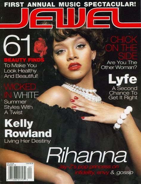 Jewel Magazine Rihanna