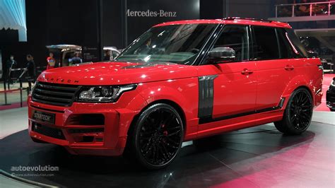 Shanghai 2015 Startech Range Rover Pickup Is Red Hot And Covered In