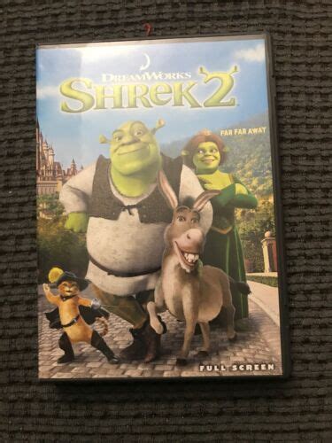 2004 Shrek 2 Mike Myers Eddie Murphy Cameron Diaz Full Frame Edition On