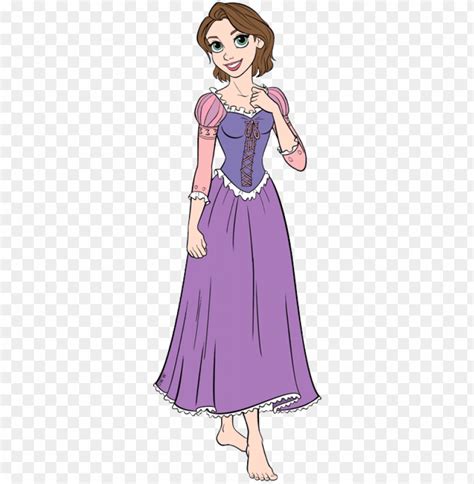 Free Download Hd Png Rapunzel With Short Brown Hair Tangled The