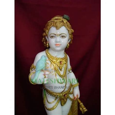 hindu krishna god moorti for temple size 12 at rs 100000 in jaipur id 21421105662