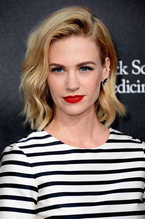 January Jones Dyes Her Hair Blush Pink And Were Completely Obsessed With It