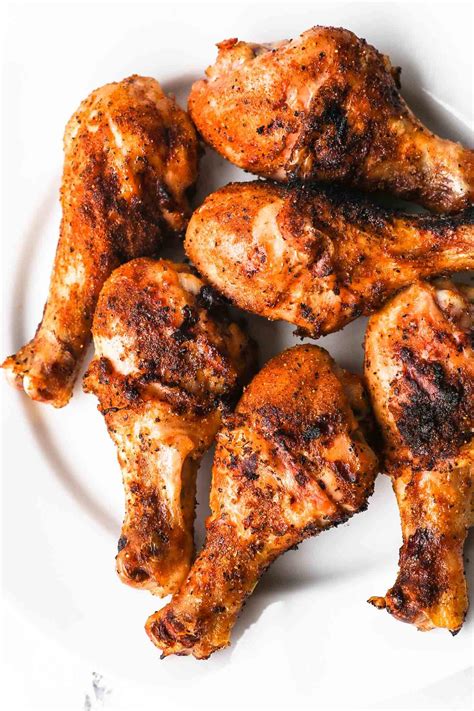 Crispy 5 Ingredient Grilled Chicken Drumsticks Real Simple Good