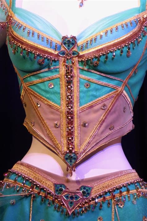 Hollywood Movie Costumes And Props Naomi Scotts Princess Jasmine Costume From Aladdin On