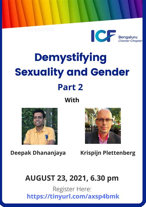 Gender And Sexuality Part 2 Icf Bengaluru