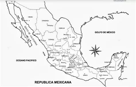 View 28 Mapa De La Republica Mexicana Con Nombres Hd