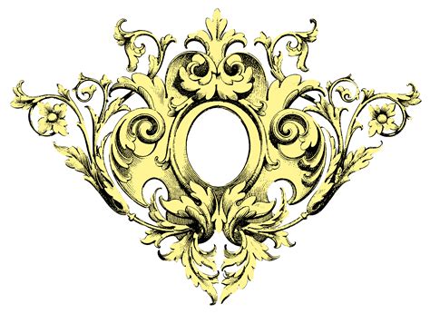 Baroque Design Png Png Image Collection