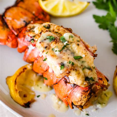 Lemon Garlic Butter Lobster Tail Broil Lobster Tail Romantic Meals Hot Sex Picture