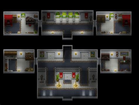 Interior House By Ladyleknaat Interior House Rpg Maker