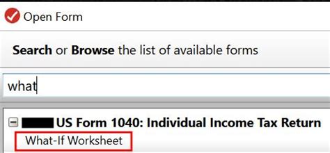 Tax Planning With TurboTax What If Worksheet Roth Conversion