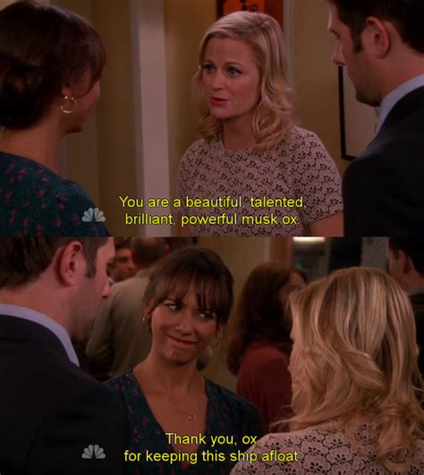 Leslie Always Gives Ann The Weirdest Compliments Parks N Rec Parks And Recreation Comedy Tv