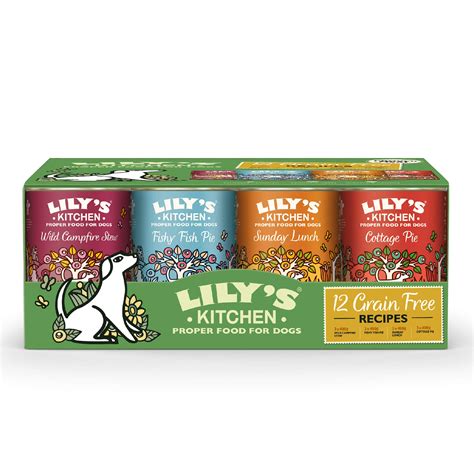 Buy Lilys Kitchen Natural Grain Free Multipack Complete Adult Wet