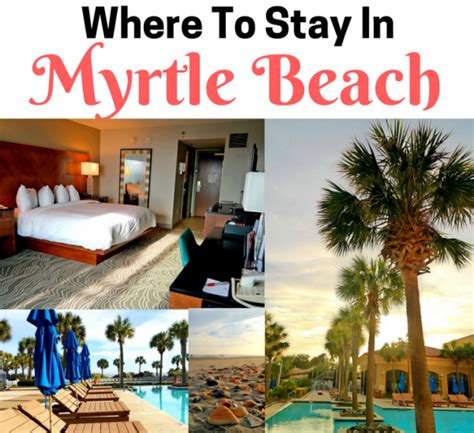 Where To Stay In Myrtle Beach