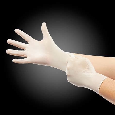 Pilgrim Nitrile Examination Gloves White American Performance Polymers