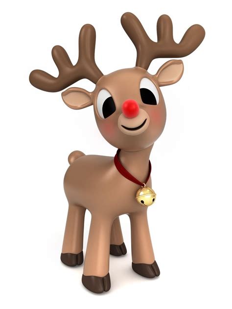 Rudolph The Red Nosed Reindeer Is A Fictional Male Reindeer With A Glowing Red Nose Popularly