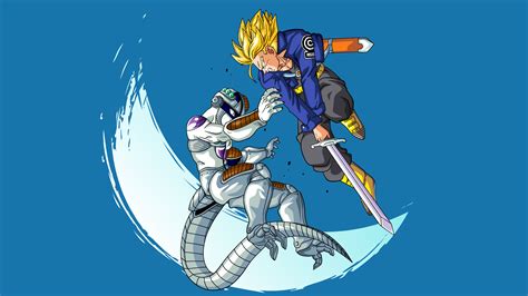 Maybe you would like to learn more about one of these? Trunks slashing Frieza 5k Retina Ultra HD Wallpaper | Background Image | 5120x2880 | ID:1062137 ...