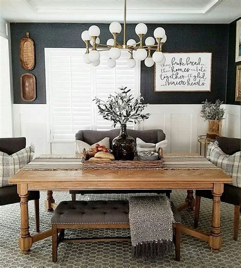18 Rustic Farmhouse Dining Room Design Ideas For A Cozy Mealtime