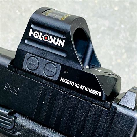 Glock G45 Mos W Holosun Hs507c Red Dot Guntalk 20 Spot Gunbros