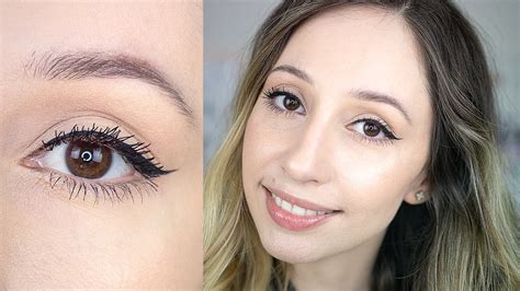 A Simple Everyday Makeup Tutorial With Expert Eyeliner Tip Youtube