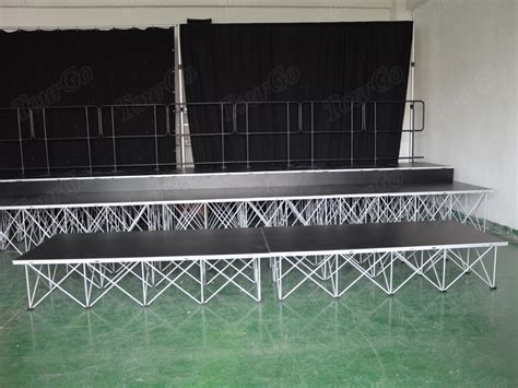 16ft X 8ft Event Stage Rental With Mobile Stage Platform Used Portable