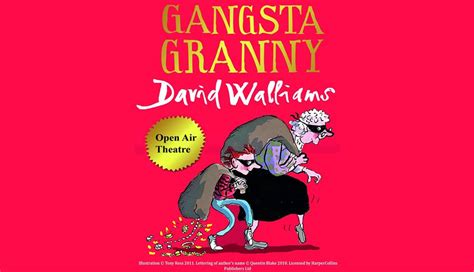 Outdoor Theatre David Walliams Gangsta Granny Visit Plymouth