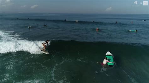 Surfing Kuta Beach Bali 0700 10nov2019 Youtube