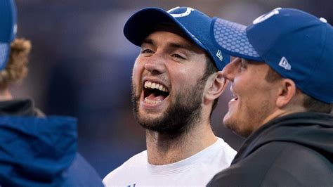 Andrew Luck S April Return Good For Colts Locker Room And Qb Himself