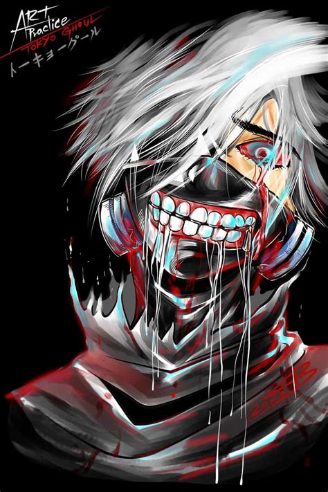 Crying Kaneki Theskulstudio Illustrations Art Street