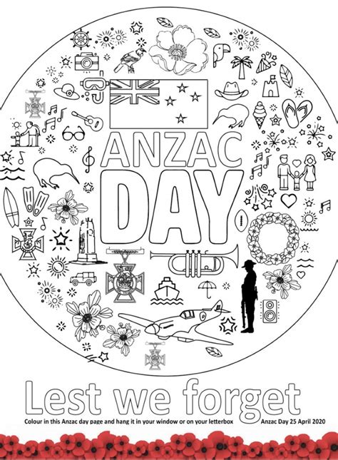 The policies and procedures in this manual are the minimum requirements that state agencies Anzac Day Colouring Page 2020 - Waiheke Gulf News