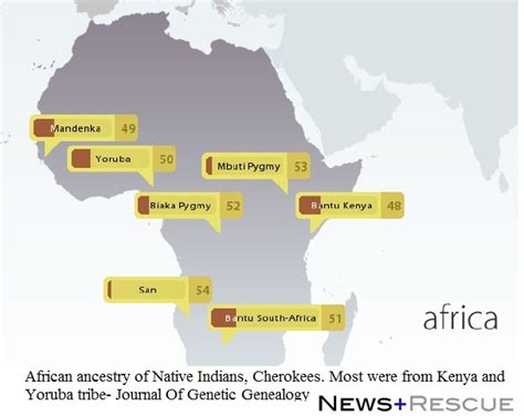 Melungeonnative American Dna Study Reveals Sub Saharan