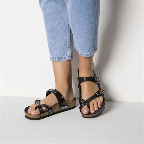 birkenstock mayari birko flor 1008809 regular fit metallic stones black skroutz gr