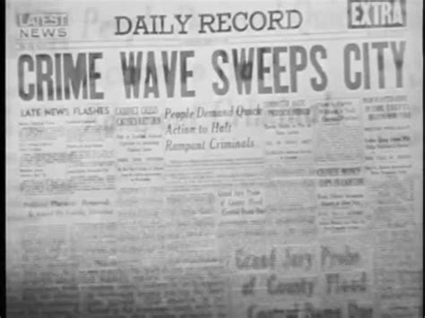 Close Up Of Murder Mystery Newspaper Article Stock Footage