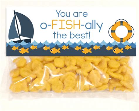 You Are O Fish Ally The Best Printable Treat Bag