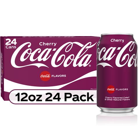 Coca Cola Cherry Soda Pop 12 Fl Oz 24 Pack Cans Ubuy India