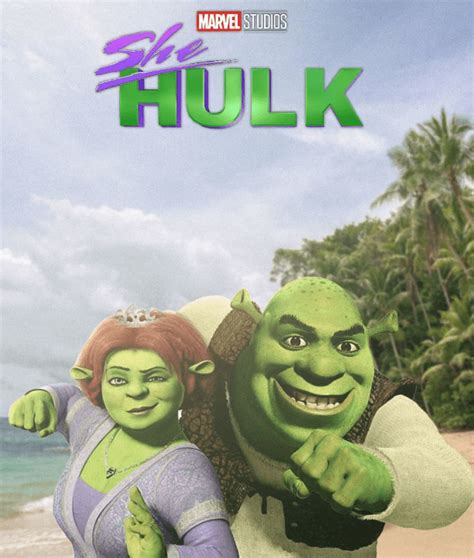 She Hulk Memes Mcu Fiona Shrek Poster Comics And Memes