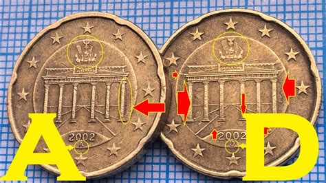 20 Euro Cent Defects Coins Germany Youtube