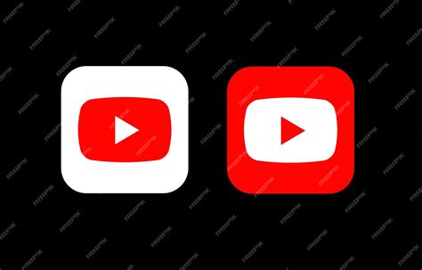 Premium Vector Youtube Flat Red Youtube Logo Vector Editorial