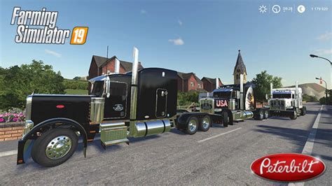 Peterbilt 388 Csm Trucking Package Fs19 Mod Mod For Farming