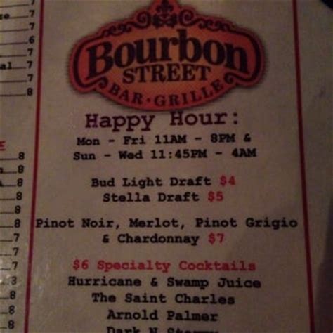 Not all menus are available for each of the catering options. Bourbon Street Bar & Grille - 416 Photos & 603 Reviews ...